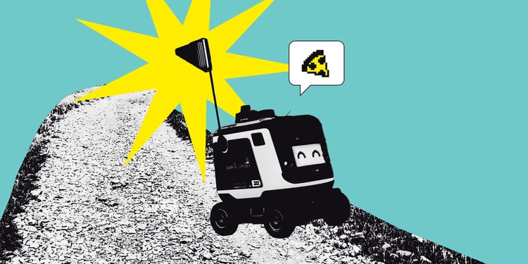 A Day in the Life of a Food Delivery Robot